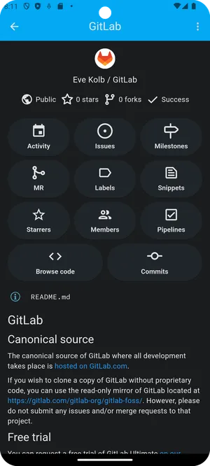 Lab for Gitlab